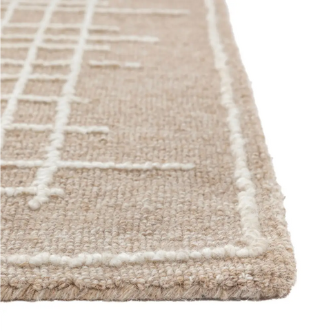 Elmira Rug Tufted Neutral - rugs