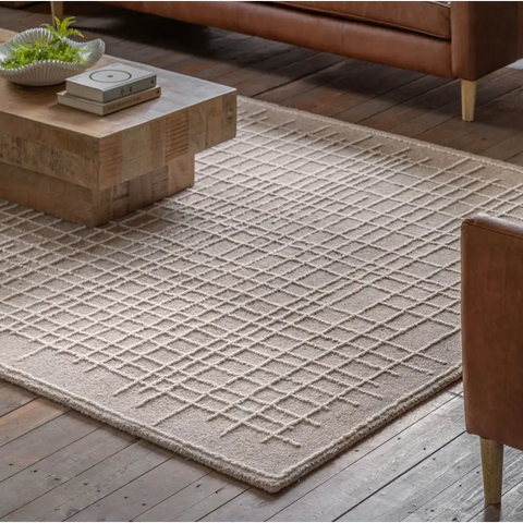 Elmira Rug Tufted Neutral - rugs