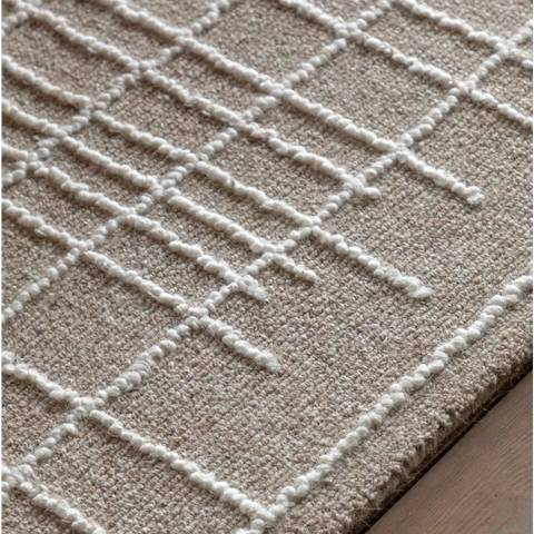 Elmira Rug Tufted Neutral - rugs