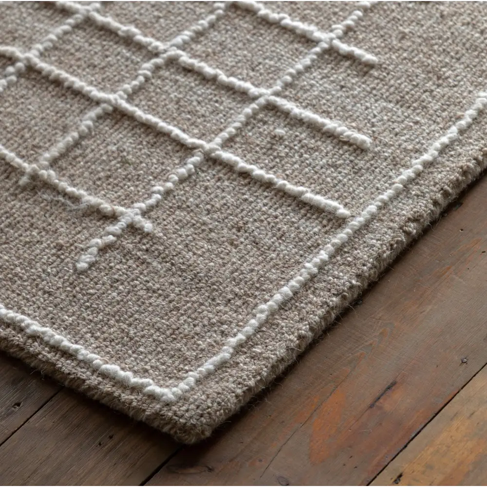Elmira Rug Tufted Neutral - rugs