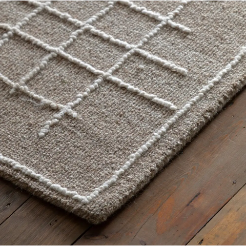 Elmira Rug Tufted Neutral - rugs