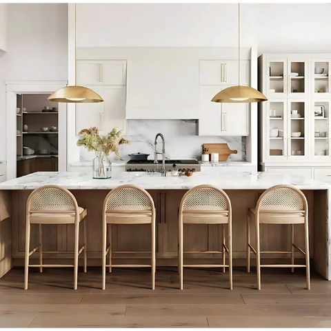 Emi Bar Stool - Light Oak / Singular - Bar Stool