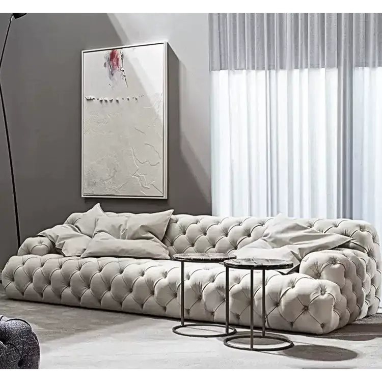 Emrys Chesterfield Corner Three Seater Sofa