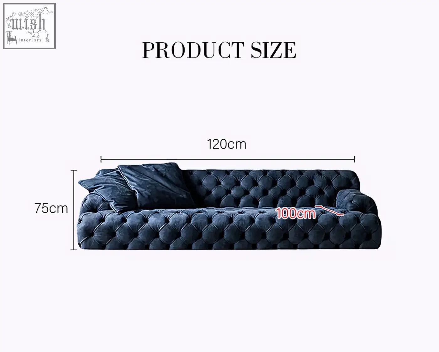 Deep navy velvet emrys chesterfield corner three seater sofa with tufted quilted design and plush cushions