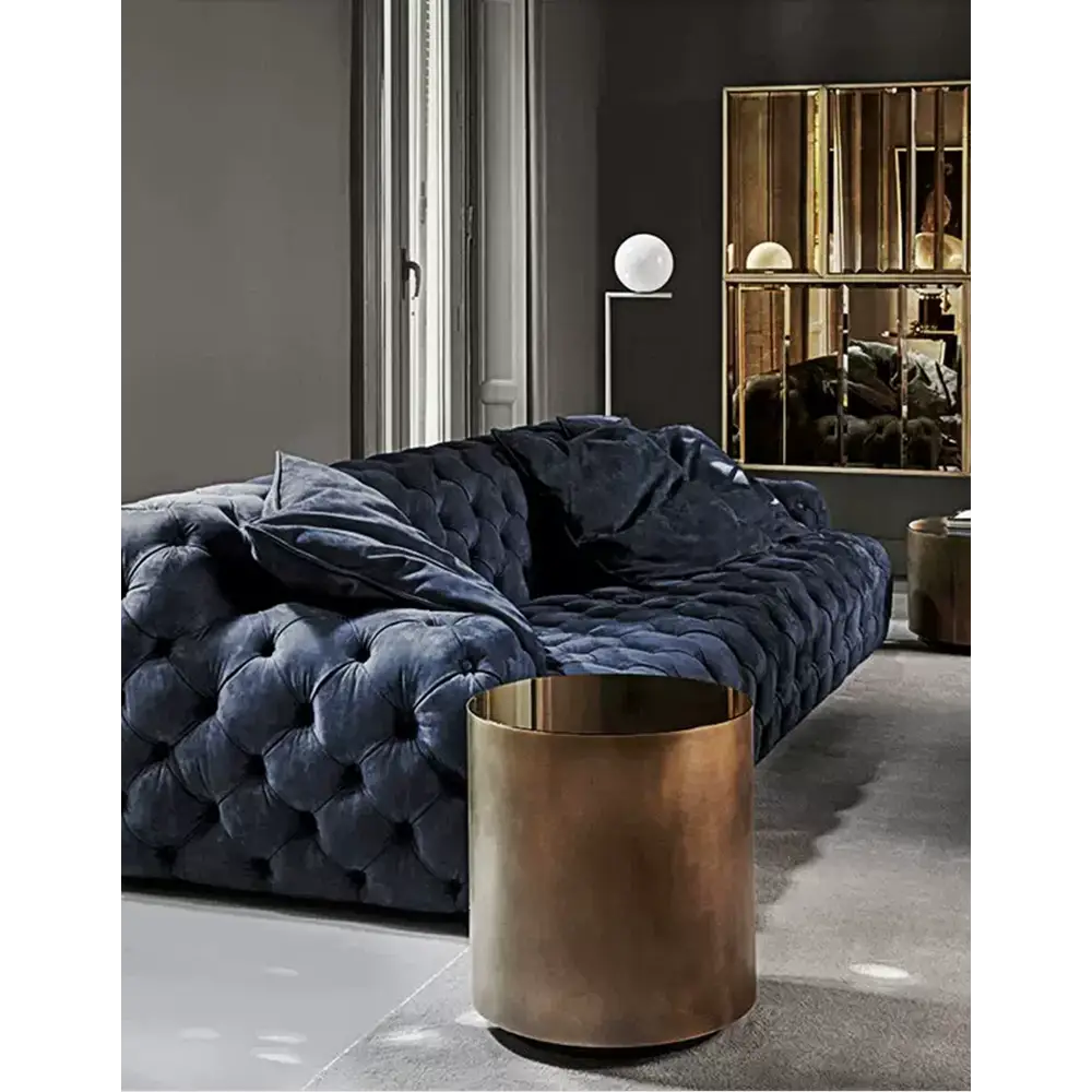 Emrys Chesterfield Corner Three Seater Sofa