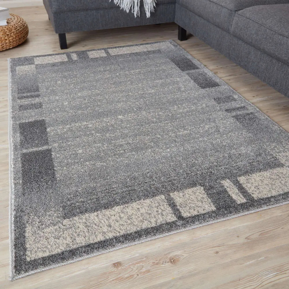 Ephesus Grey Cream Rug | 7438GC - Rugs
