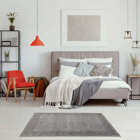 Ephesus Modern Grey Rugs | 7437G - Rugs