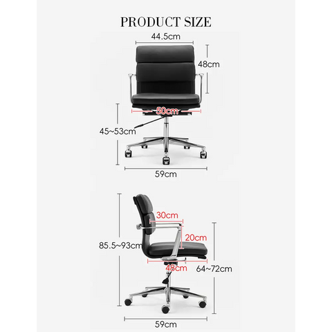 Ergo Office Chair Lowback - Softpad