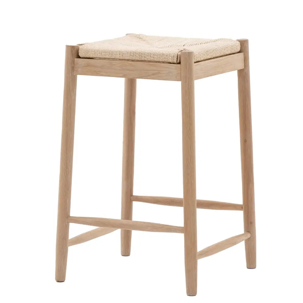Eton Bar Stool no back - oak - Bar Stool