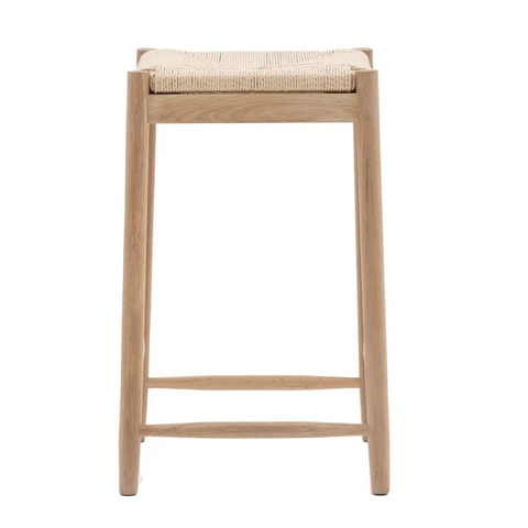 Eton Bar Stool no back - oak - Bar Stool