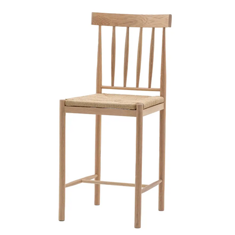 Eton Bar Stool set of 2 - oak - Bar Stool