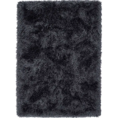 Extravagance Dark Grey Shaggy Rug - Rugs