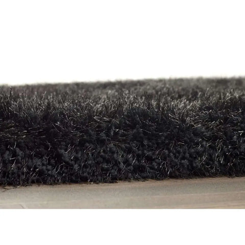 Extravagance Dark Grey Shaggy Rug - Rugs