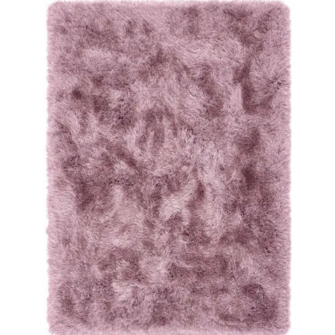 Extravagance Lilac Shaggy Rug - Rugs