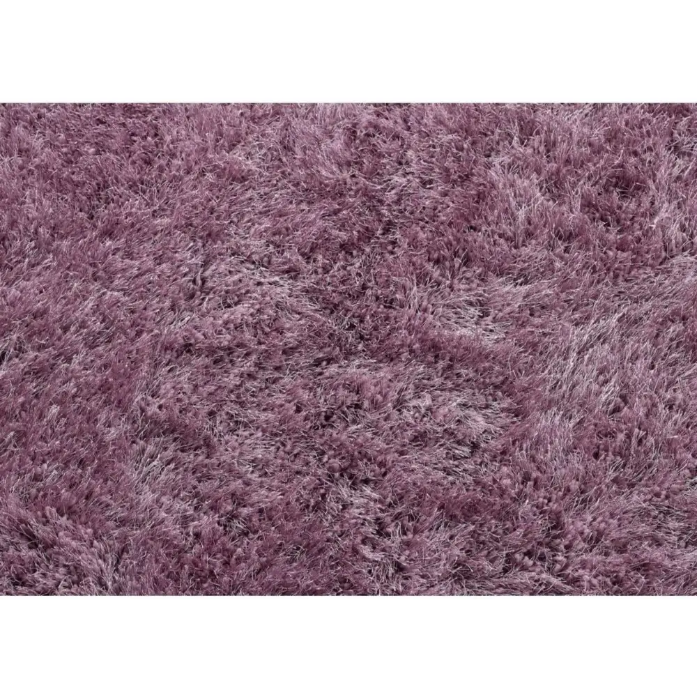 Extravagance Lilac Shaggy Rug - Rugs