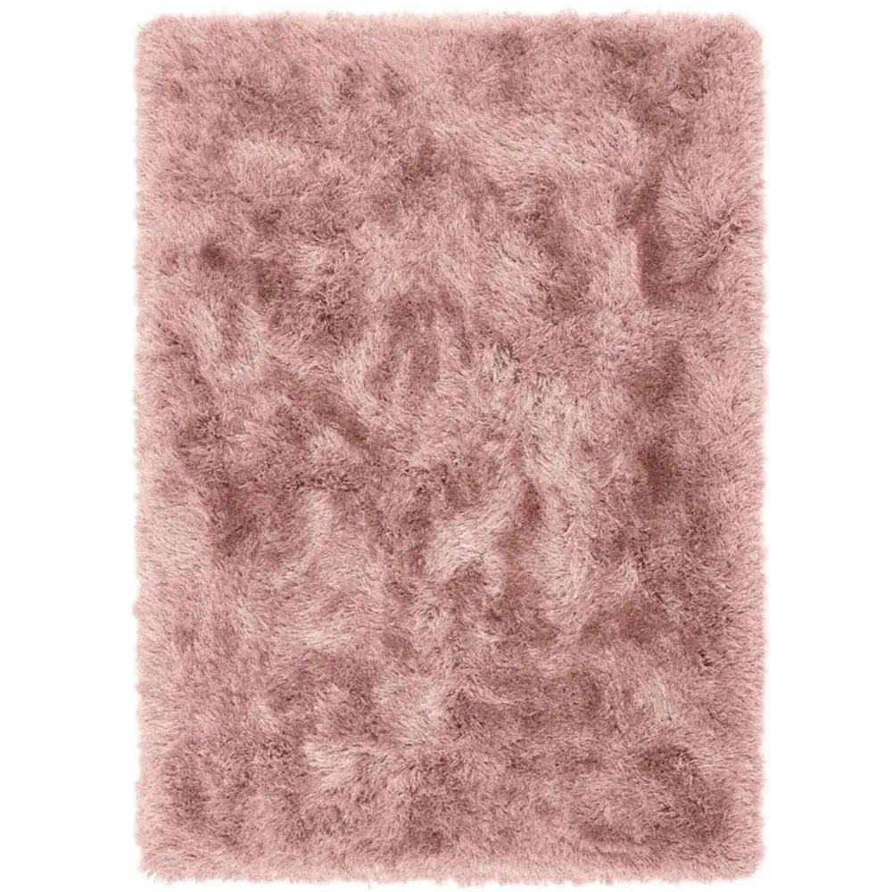 Extravagance Rose Shaggy Rug - Rugs