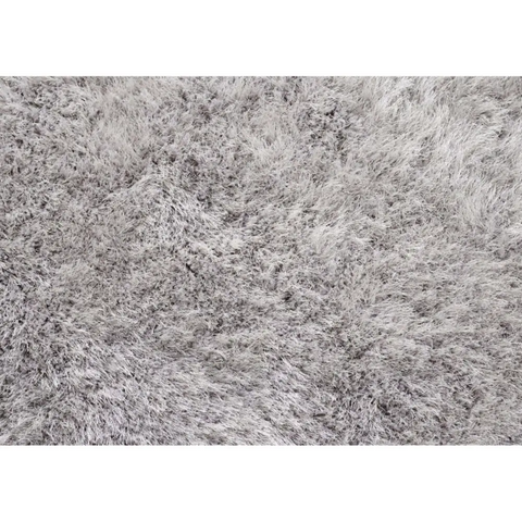Extravagance Silver Grey Shaggy Rug - Rugs