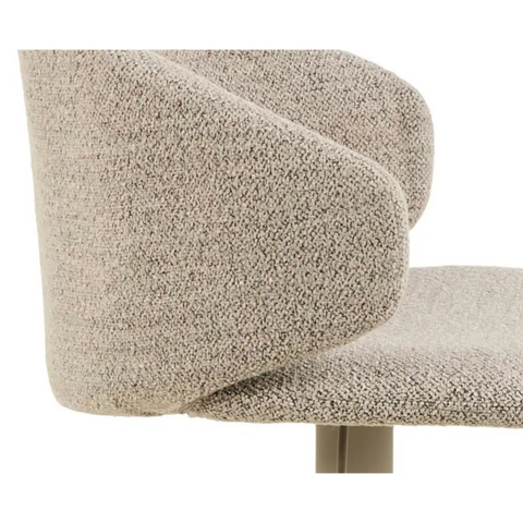 Ezra Bar Stool x 2 - Beige - Bar Stool