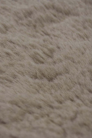 Luxury Natural Faux Fur Rug