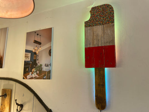 Fab Lolly Colour Changing LED Wall Light