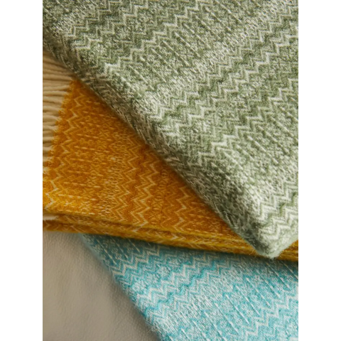Fair Isle Pure New Wool Throw - Throws & Blankets