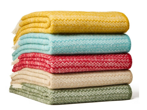 Fair Isle Pure New Wool Throw