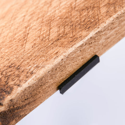 Handmade Bespoke Corner Shelf | Rustic Wooden Shelf, Steel brackets & fixtures