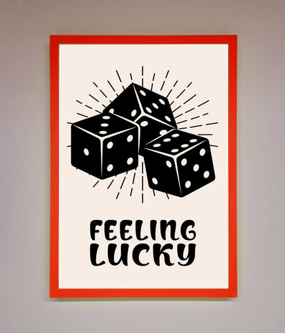 Feeling Lucky Framed Poster