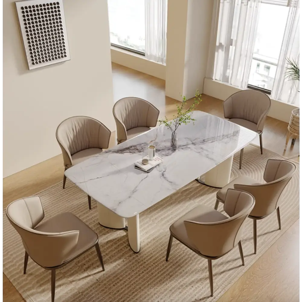 Felicia Dining Table Marble