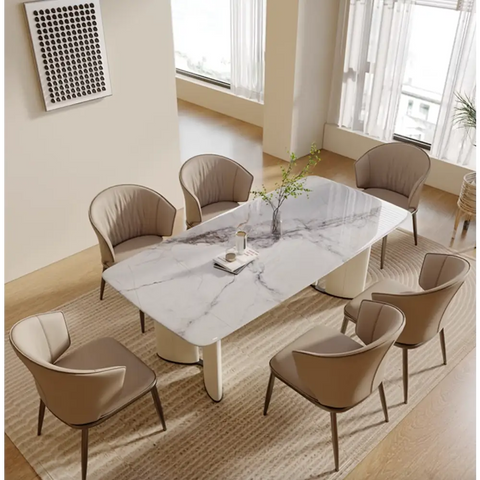 Felicia Dining Table Marble