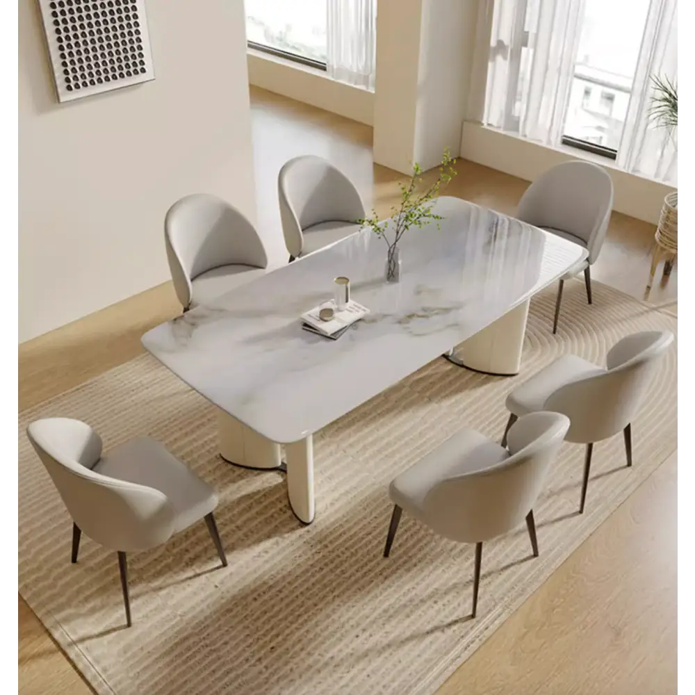 Felicia Dining Table Marble