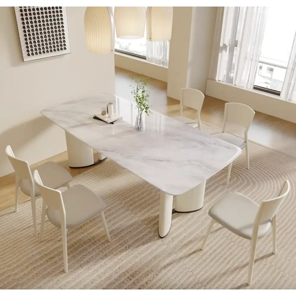 Felicia Dining Table Marble