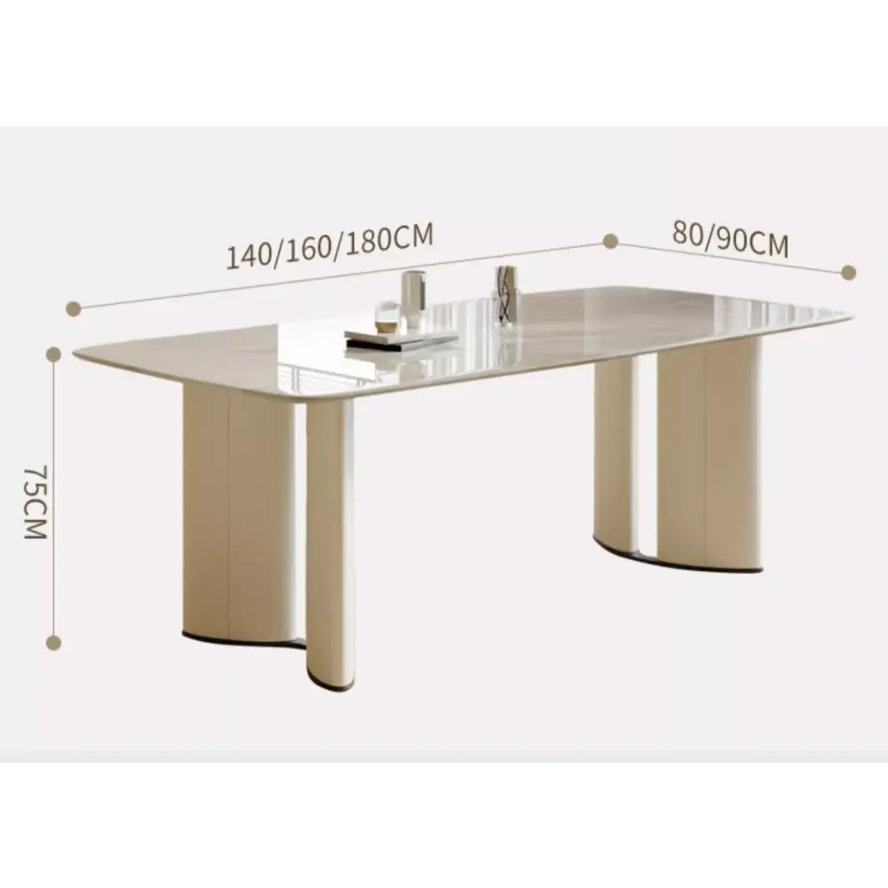 Felicia Dining Table Marble
