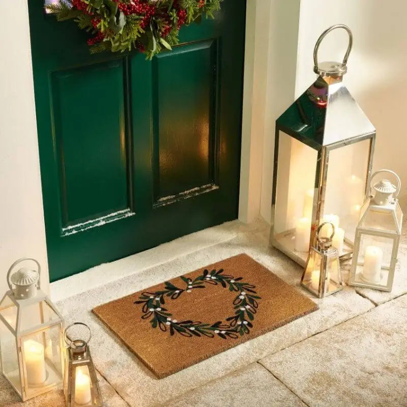 Festive Fun Coir Door Mat – 40x60 cm - Doormat