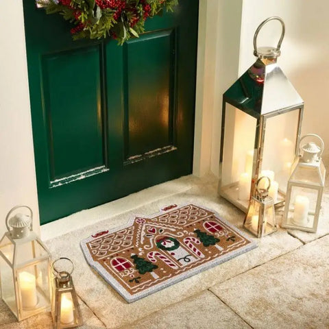 Festive Fun Coir Door Mat – 40x60 cm - Doormat