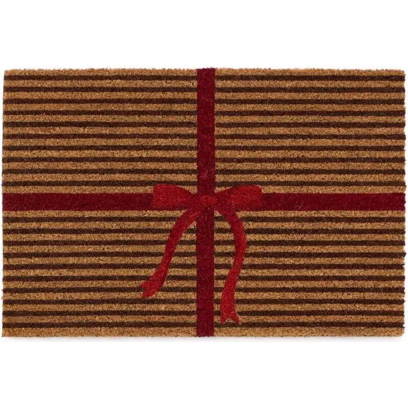 Festive Fun Coir Door Mat – 40x60 cm - Gift Wrapped - Doormat