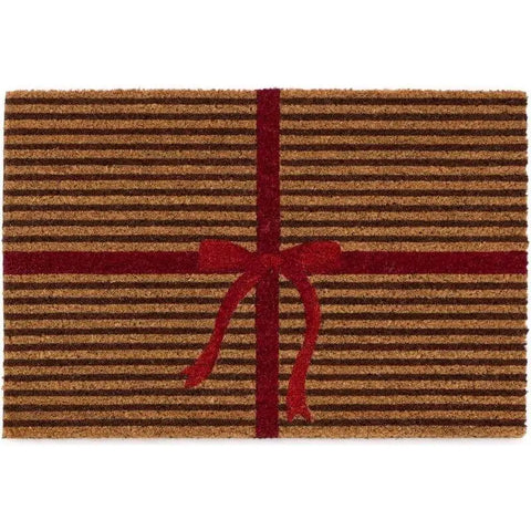 Festive Fun Coir Door Mat – 40x60 cm - Gift Wrapped - Doormat
