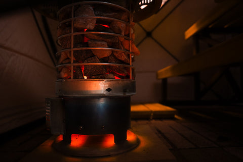 40 kg Sauna Stones — FinSteam Pre-Washed Stones for Orbis Cage