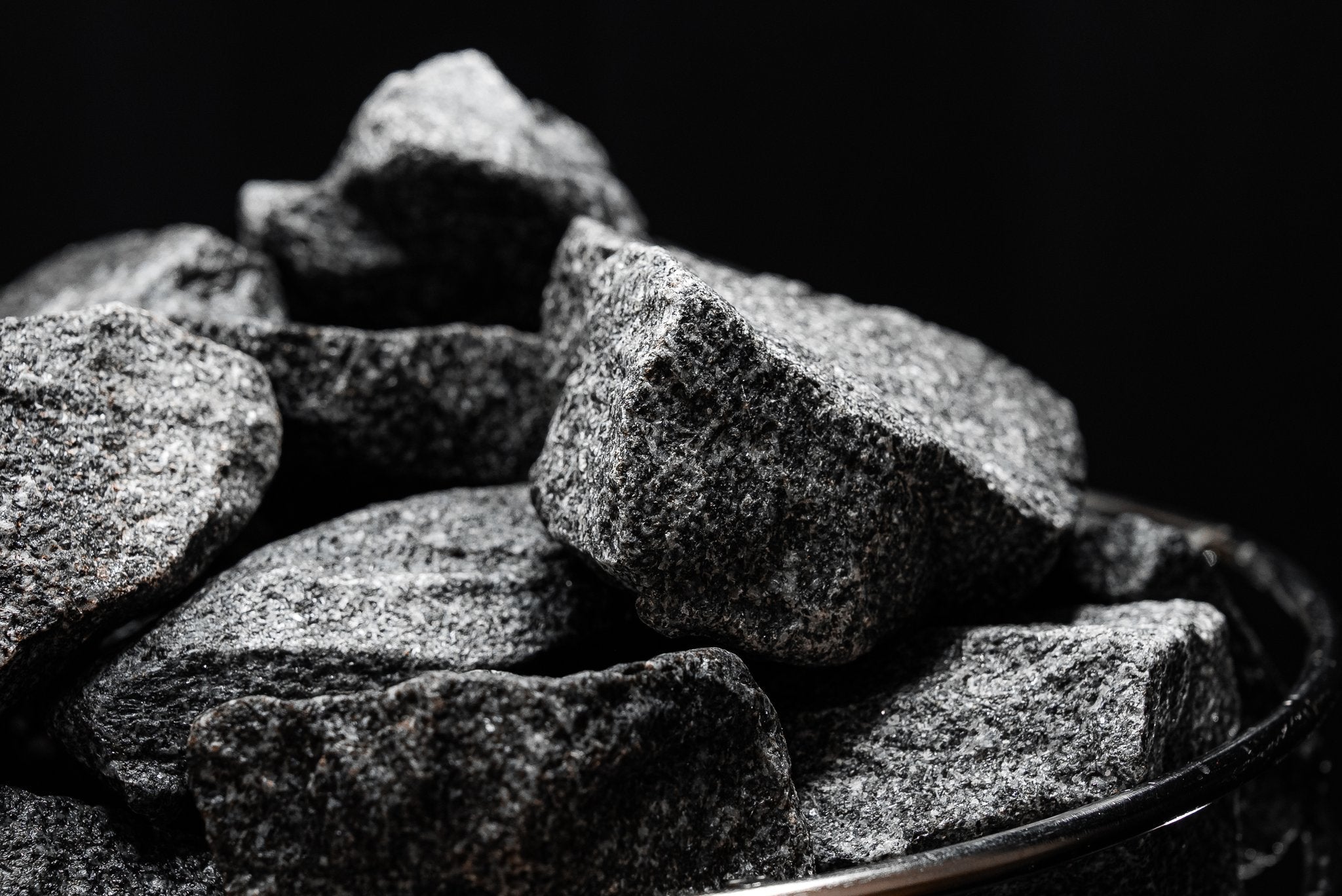 40 kg Sauna Stones — FinSteam Pre-Washed Stones for Orbis Cage