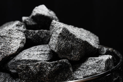 40 kg Sauna Stones — FinSteam Pre-Washed Stones for Orbis Cage