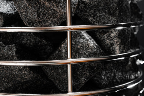 40 kg Sauna Stones — FinSteam Pre-Washed Stones for Orbis Cage