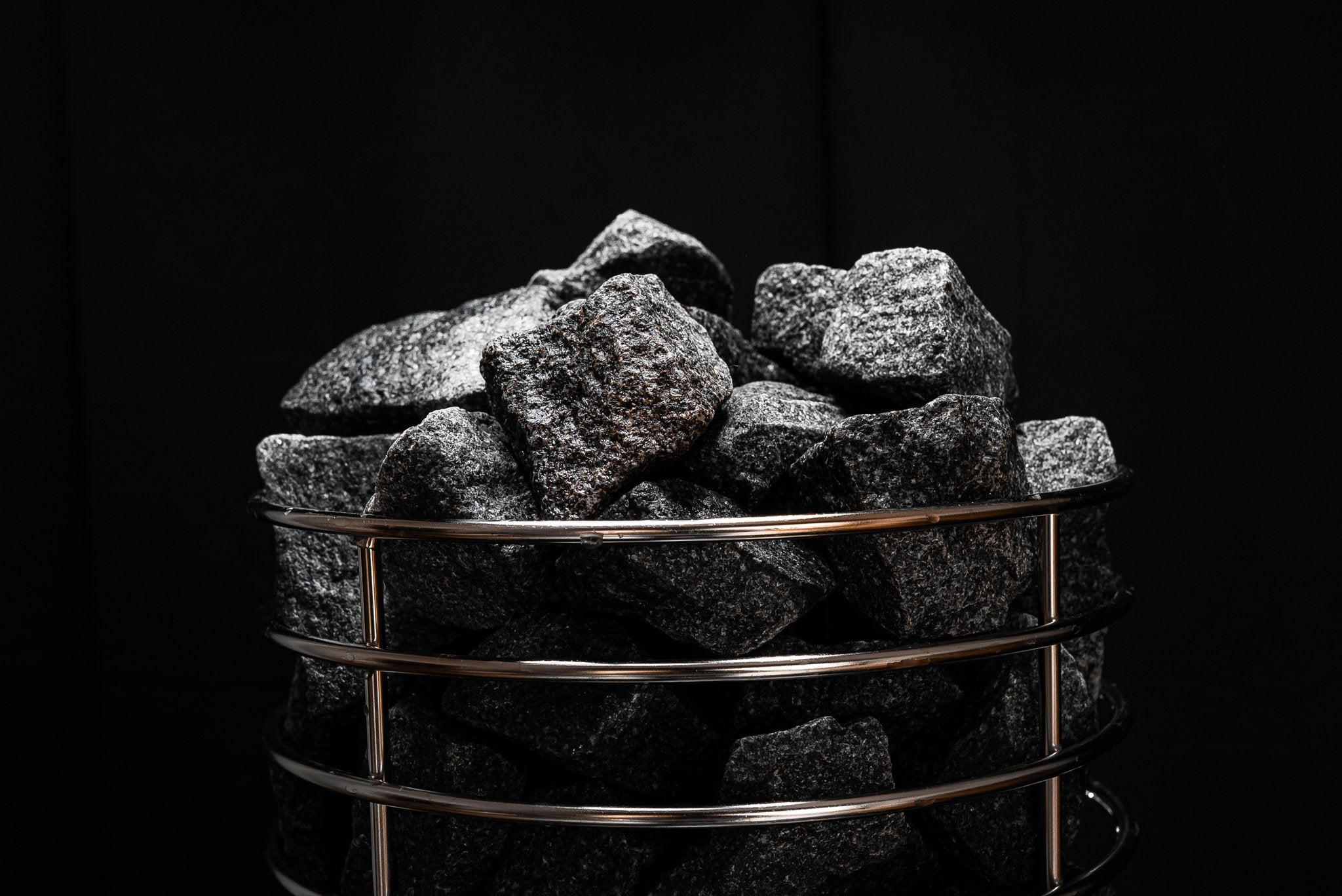 40 kg Sauna Stones — FinSteam Pre-Washed Stones for Orbis Cage