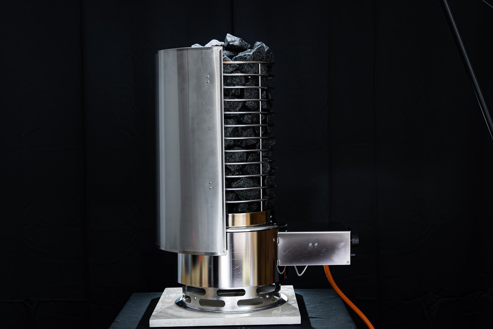 Premium Gas Sauna Heater — Aurora 81, 8.1 kW Off-Grid Propane | FinSteam
