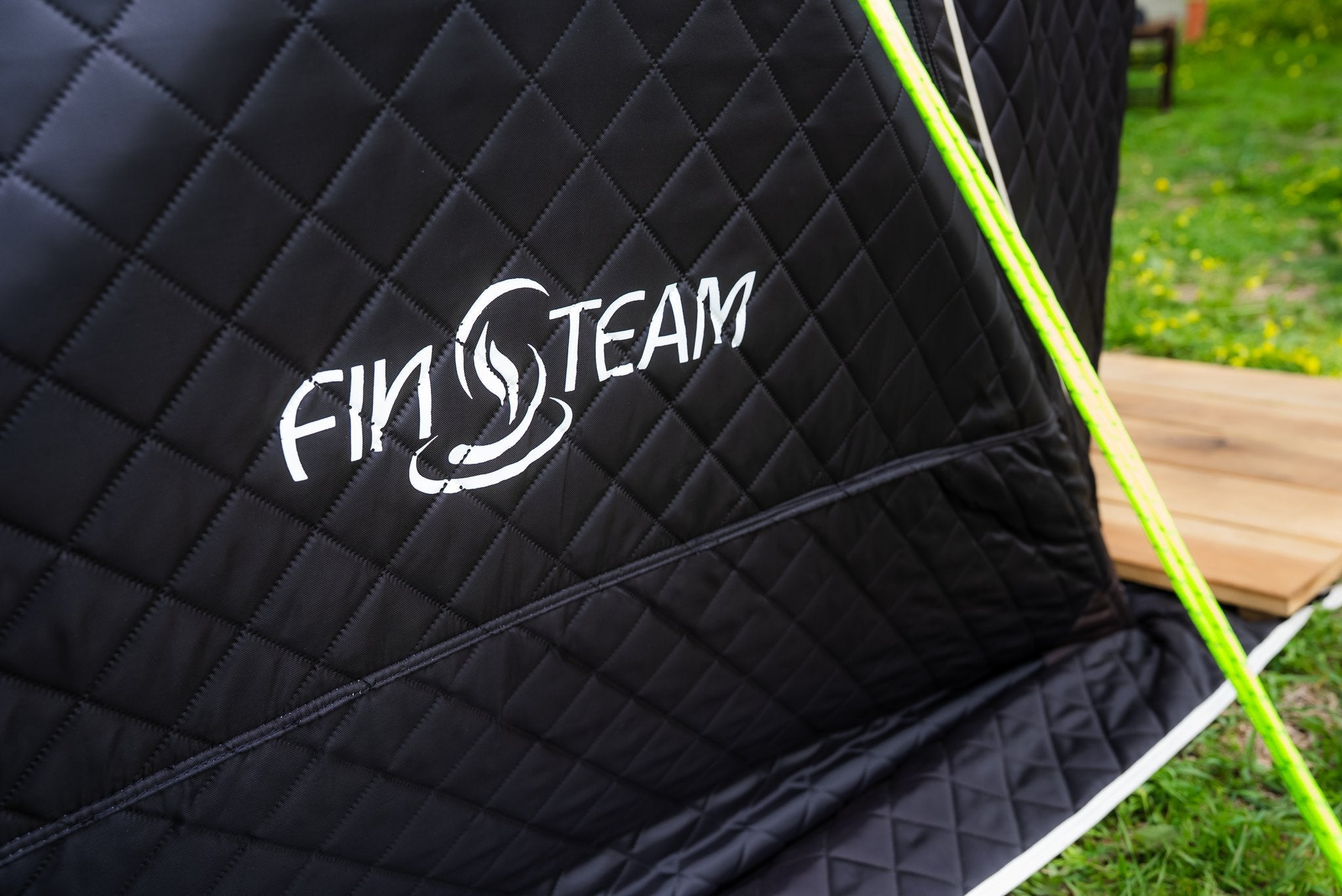 Premium Portable Sauna Tent — Pop-Up Gas Sauna, 2-4 Person, Connectable | FinSteam Fritid X