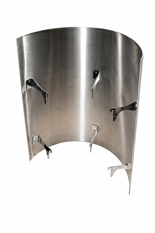 Njord Heat Shield — FinSteam Clearance-Reducing Plate for Gas Sauna Heater