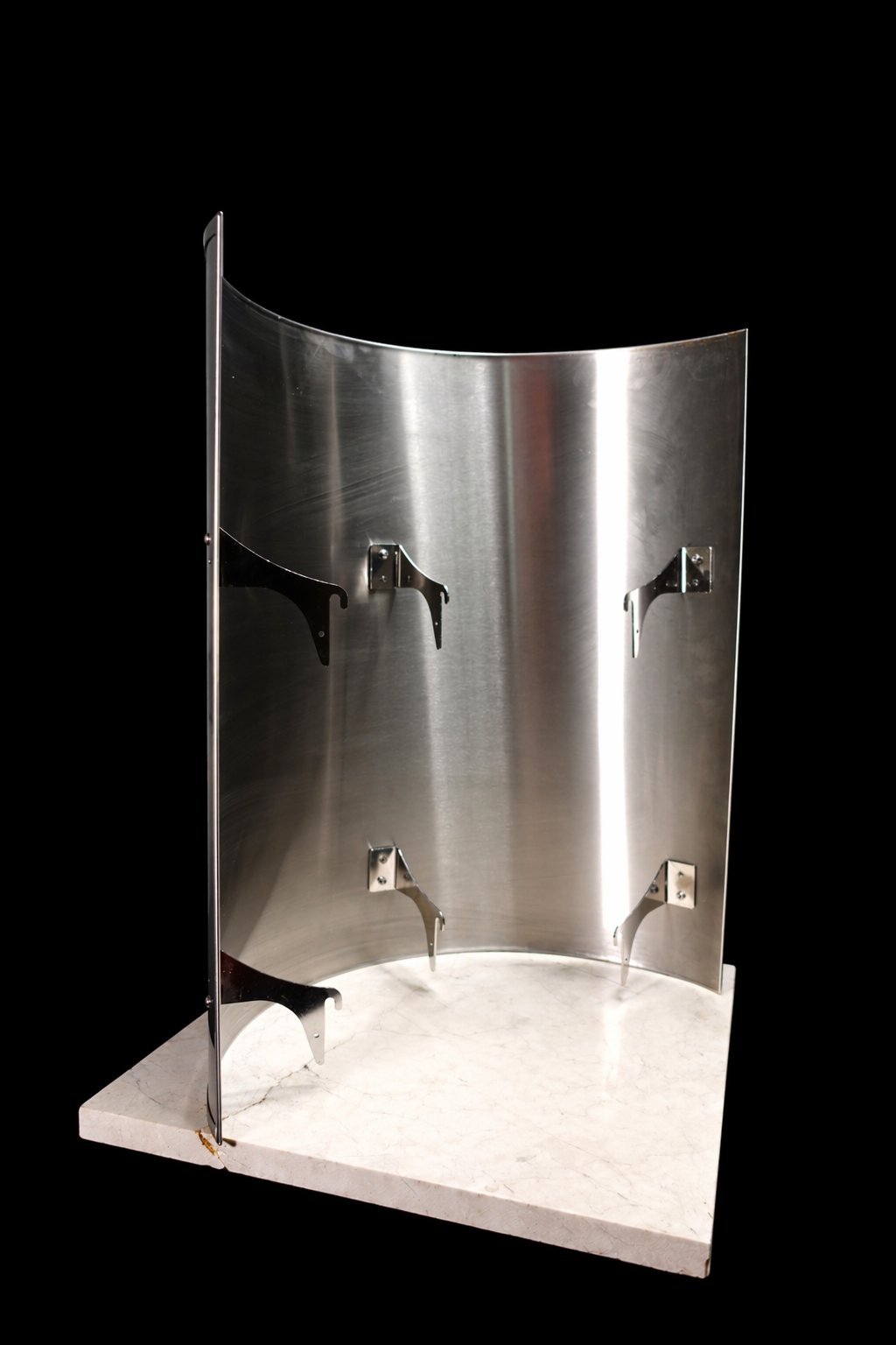 Njord Heat Shield — FinSteam Clearance-Reducing Plate for Gas Sauna Heater