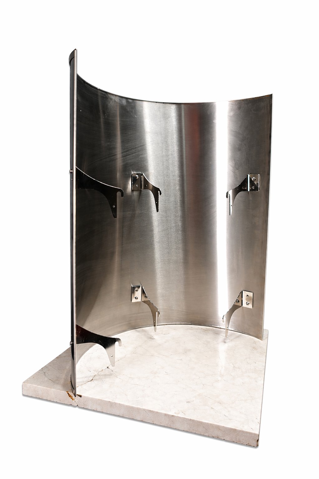Njord Heat Shield — FinSteam Clearance-Reducing Plate for Gas Sauna Heater