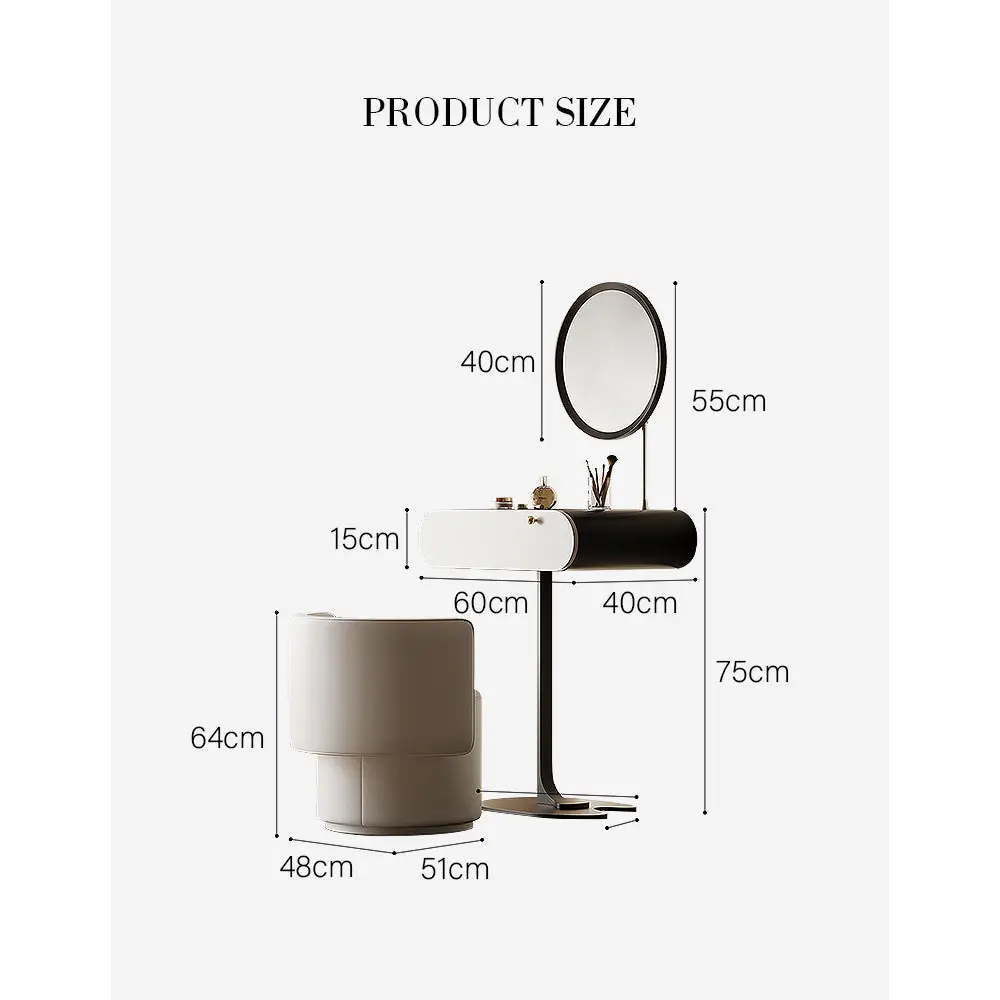 Fisher Small Dressing Table With Mirror Slimline Dressing Table