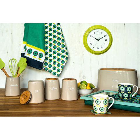 Fletcher Beige Ceramic Sugar Canister