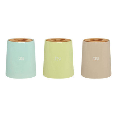 Fletcher Green Ceramic Tea Canister